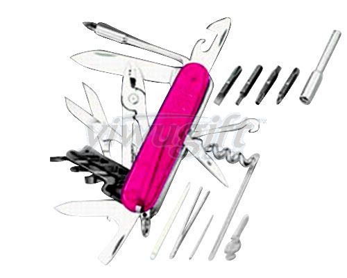 Imitates the Swiss knife, picture