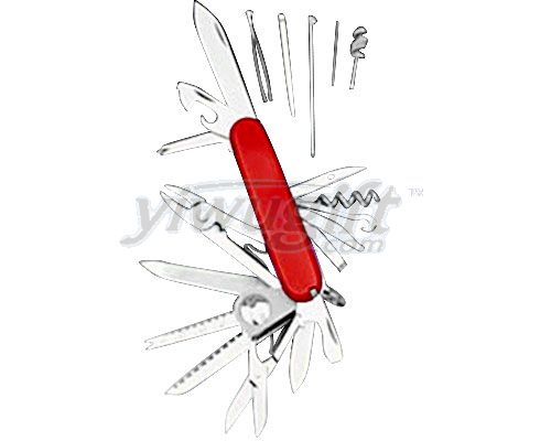 Im itates the Swiss knife, picture