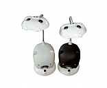 USB Black and white pig desk lamp