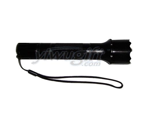 Aluminum alloy flashlight, picture