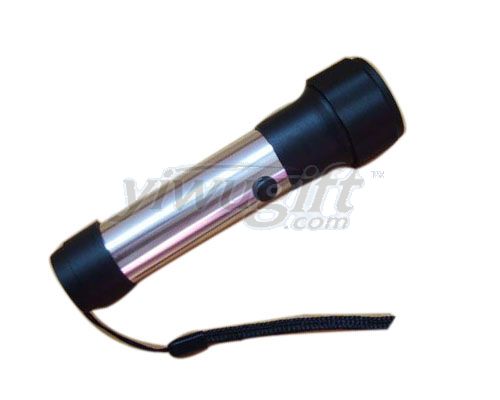 Aluminum alloy flashlight, picture