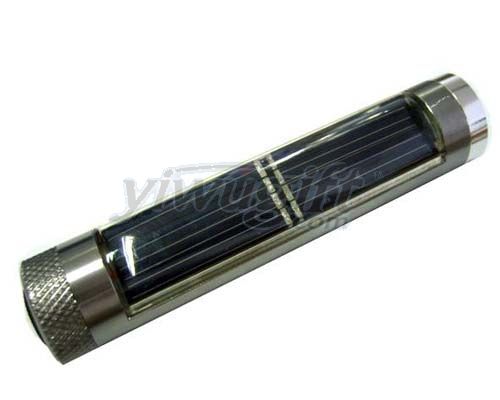 Solar energy flashlight, picture