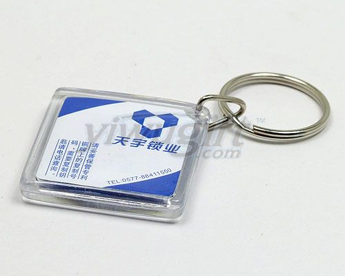 Acrylic key chain, picture