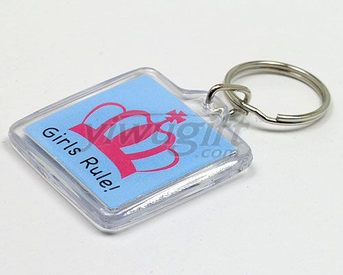 Acrylic key chain