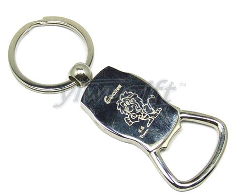 Metal key button, picture