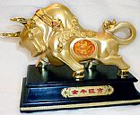 gold cow office gift, Picture