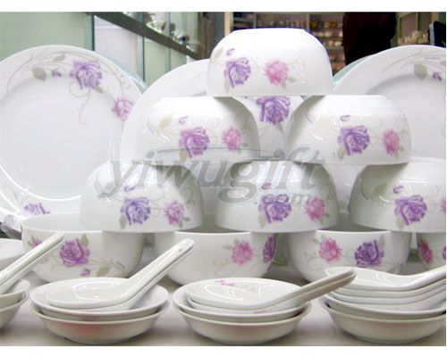 Ceramic bowl packages, picture