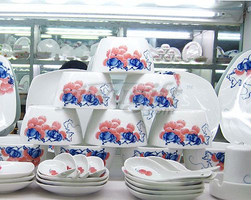 Ceramic bowl packages, picture