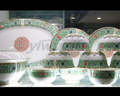 Ceramic bowl packages, picture