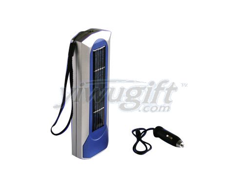 Solar energy flashlight, picture