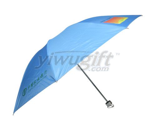 three-fold umbrella, picture