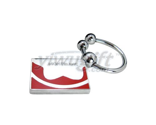 Metal key ring, picture