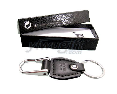 Leather key chain, picture