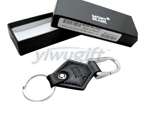 Leather key chain, picture