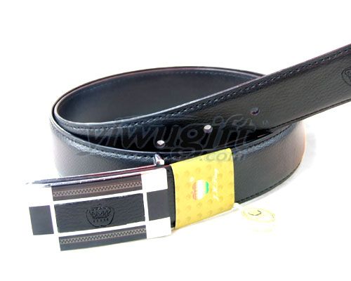 Plate buckle belt, picture