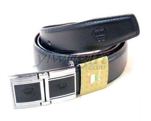 Plate buckle belt