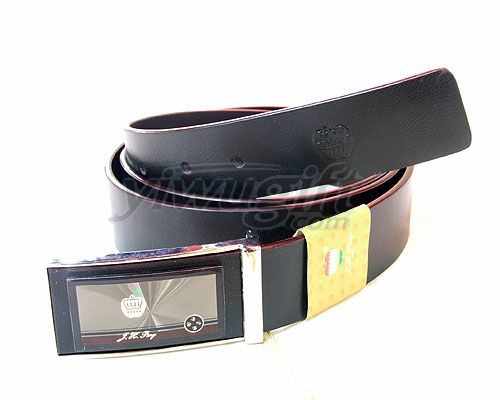 Plate buckle belt, picture