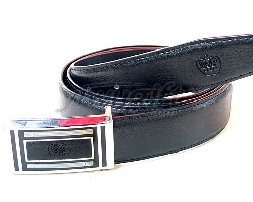 Plate buckle belt