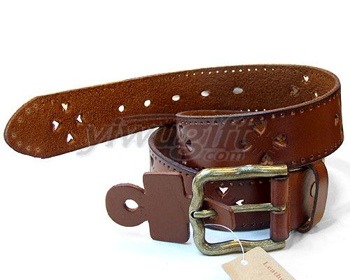 Leisure pin buckle belt