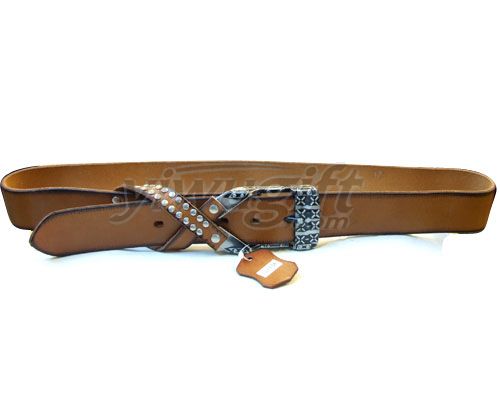 Leisure pin buckle belt