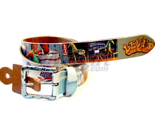 Leisure pin buckle belt, picture