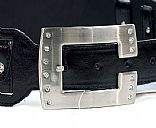 Pin buckle belt