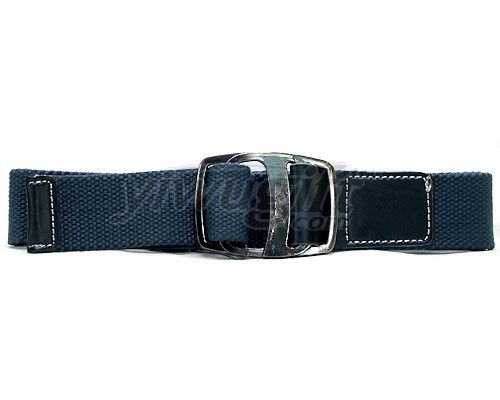 Pin buckle webbing belt, picture