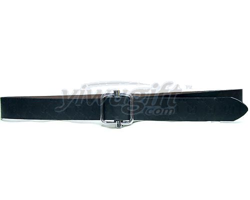 Leisure day word sliding buckle belt