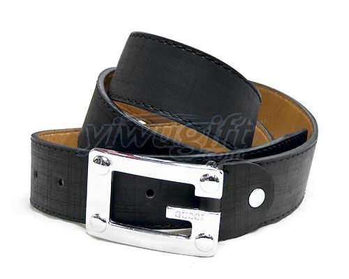 Plate buckle belt