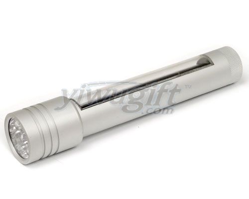 Solar energy flashlight, picture