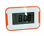 Orange Hand-touch Sensors Alarm Clock, Picture