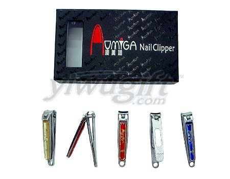 Red Yellow Blue Nail Clippers, picture