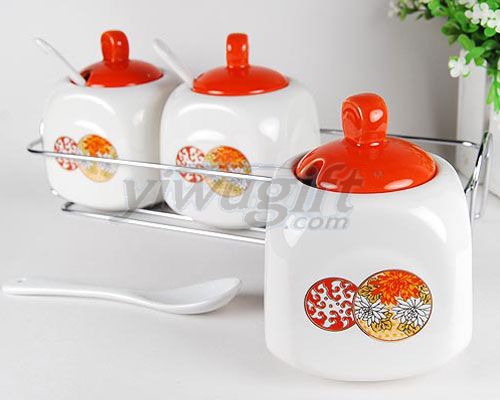 Ceramic seasoning package, picture