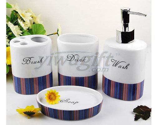 Ceramic Sanitary Ware family of four