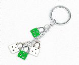 Metallic paint keychain,Pictrue