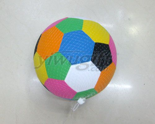 Colorful cloth ball 10 cm, picture