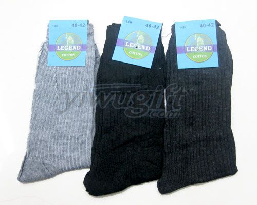 Straight men's socks