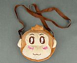 Yau giggle monkey plush satchel