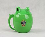 The frog cartoon cup