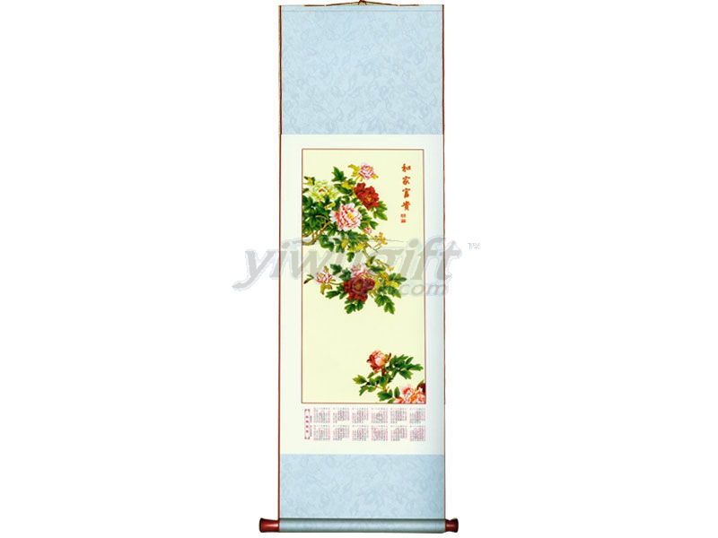 And family wealth silk Calendar, picture