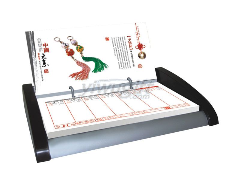 Plastic frame Week calendar, picture