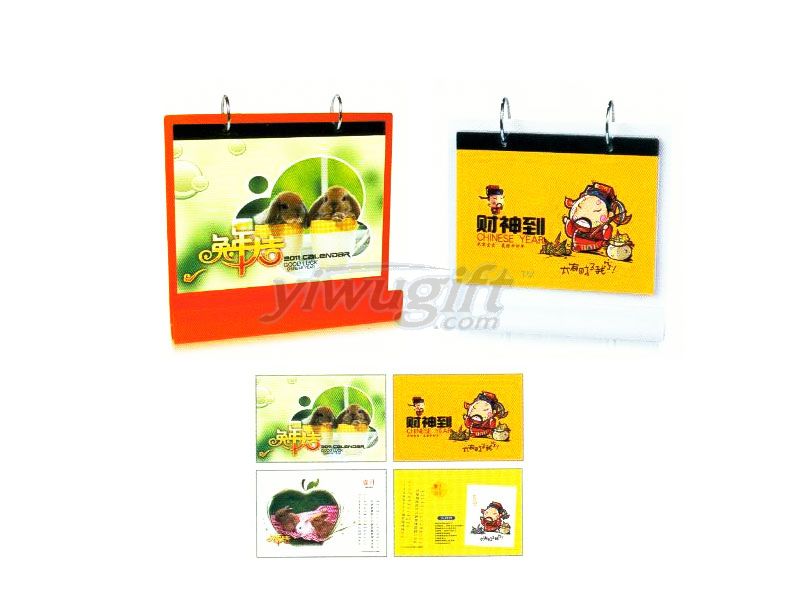 J type of calendar frame, picture