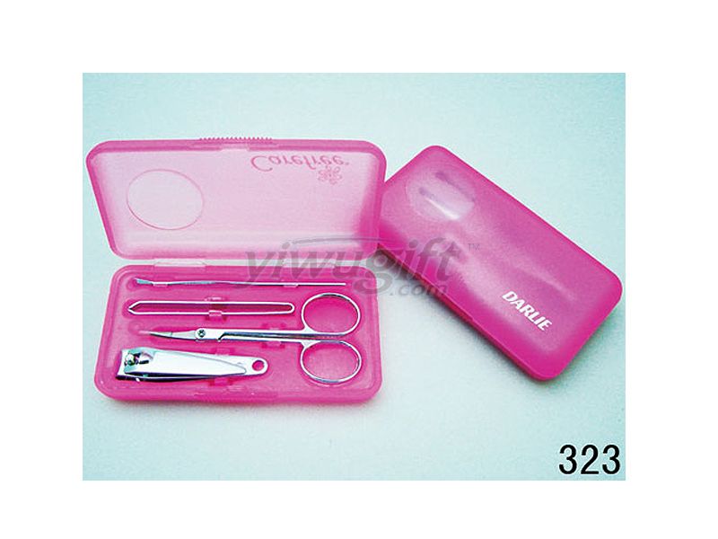 4 sets of plastic beauty set, picture